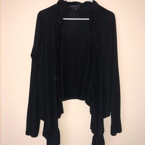 Karen Kane Ruffle Cardigan!!